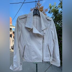 Brunello Cucinelli Cream Utility Jacket